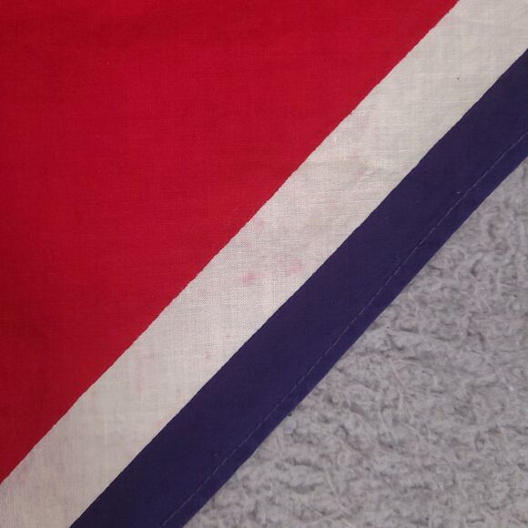 Vintage Boy Scouts America Bandana 1957 Red Neckerchief Jamboree Valley Forge - Picture 4 of 13